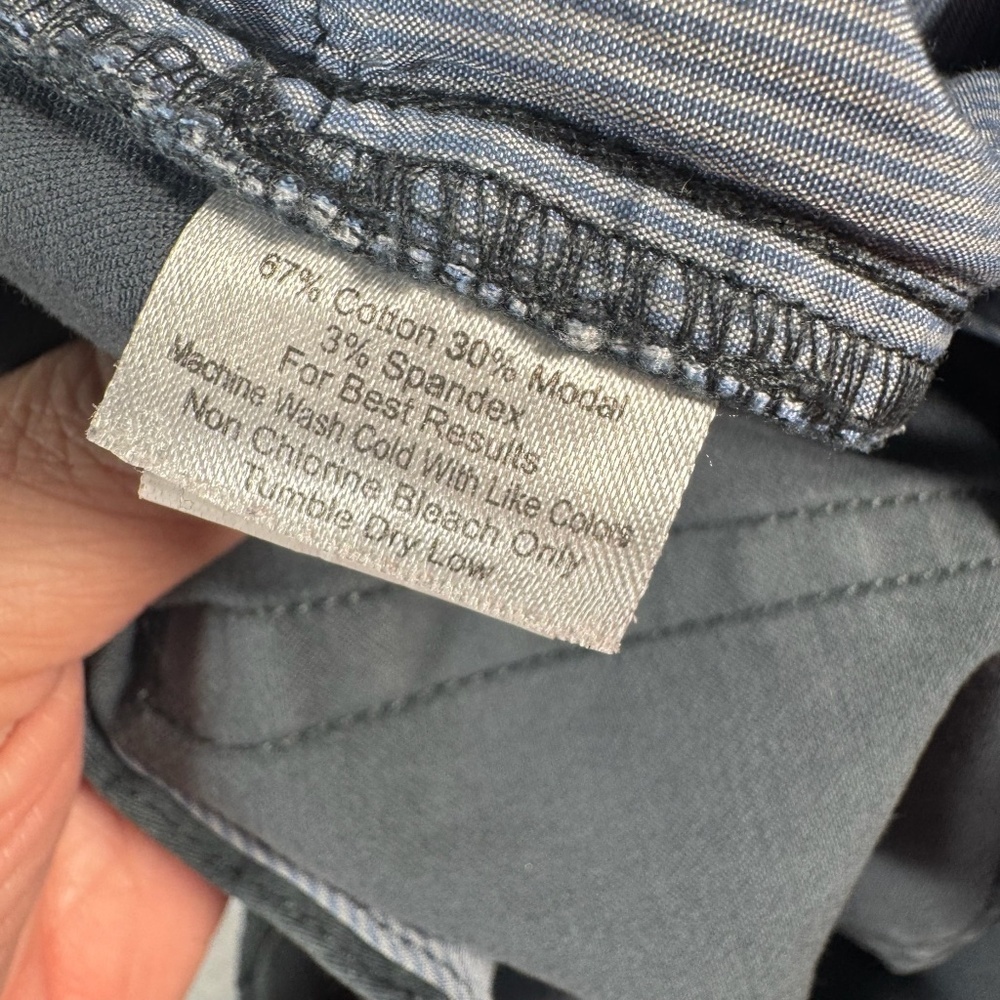 Peter Millar Pants Mens 42 Gray Straight Chino - Picture 4 of 11